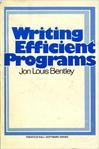 Writing Efficient Programs