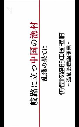彷徨歧路的中国渔村 ～滥捕的最终恶果～