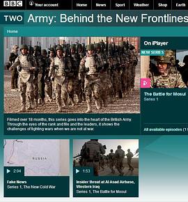 Army: Behind The New Frontlines